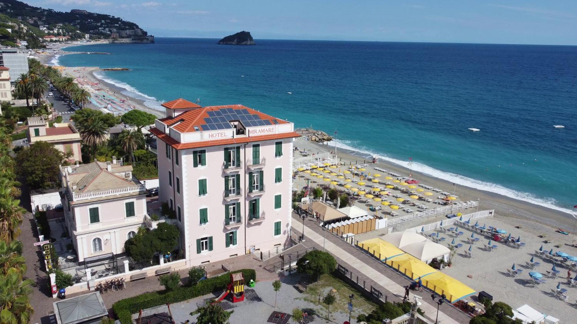 Hotel Miramare Spotorno Exterior foto